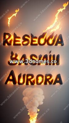 Rebecca Yasmin Aurora Fire