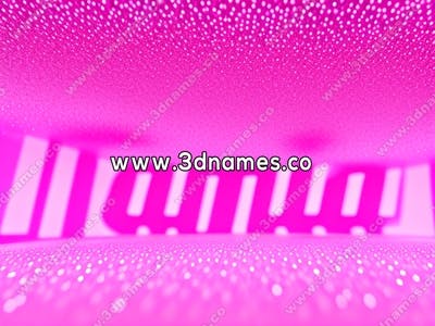 Tamia Hot pink glitter